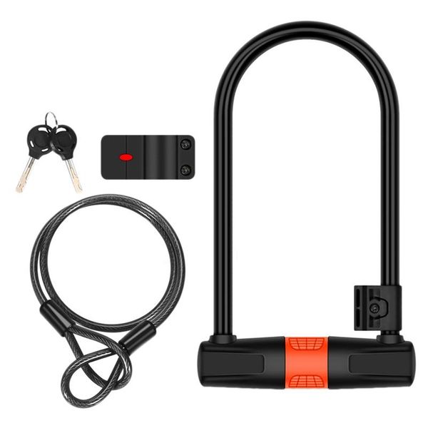 bike locks 1 set u lock with cable heavy duty bicycle chain anti- theft for motorcycle electric bicycles
bike locks 1 set u lock with cable heavy duty bicycle chain anti- theft for motorcycle electric bicycles