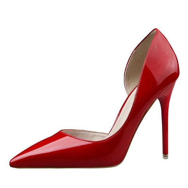 dress shoes {d&henlu} brand woman women pumps two piece patent leather high heels women's work sapatos femininos de salto, Black
dress shoes {d&henlu} brand woman women pumps two piece patent leather high heels women's work sapatos femininos de salto, Black