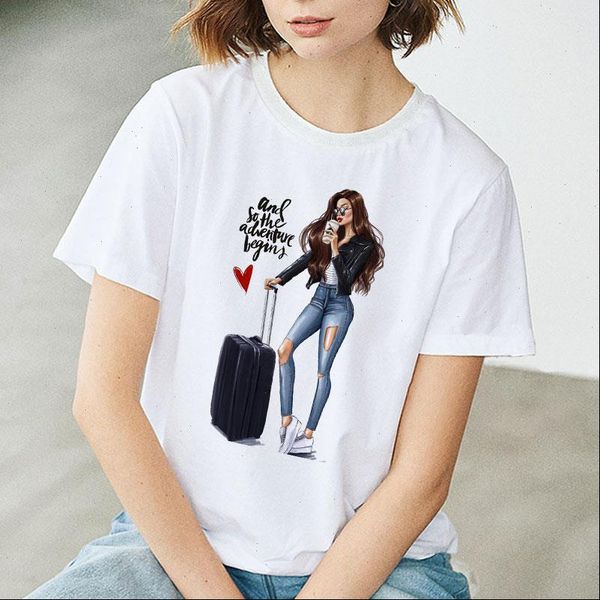 women t shirts zoganki graphic tees cartoon gril print tee summer fashion large size loose harajuku short sleeve shirt, White
women t shirts zoganki graphic tees cartoon gril print tee summer fashion large size loose harajuku short sleeve shirt, White