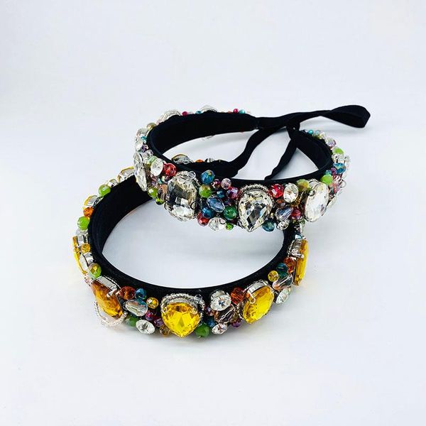 hair clips & barrettes headwear rhinestone black women headband wide side hairband with large full colorful crystal stone adjustaple accesso, Golden;silver
hair clips & barrettes headwear rhinestone black women headband wide side hairband with large full colorful crystal stone adjustaple accesso, Golden;silver