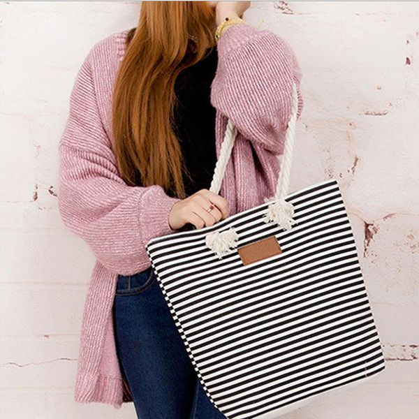 evening bags ladies striped handbags canvas beach large capacity shoulder women's polyester girls casual shopping
evening bags ladies striped handbags canvas beach large capacity shoulder women's polyester girls casual shopping