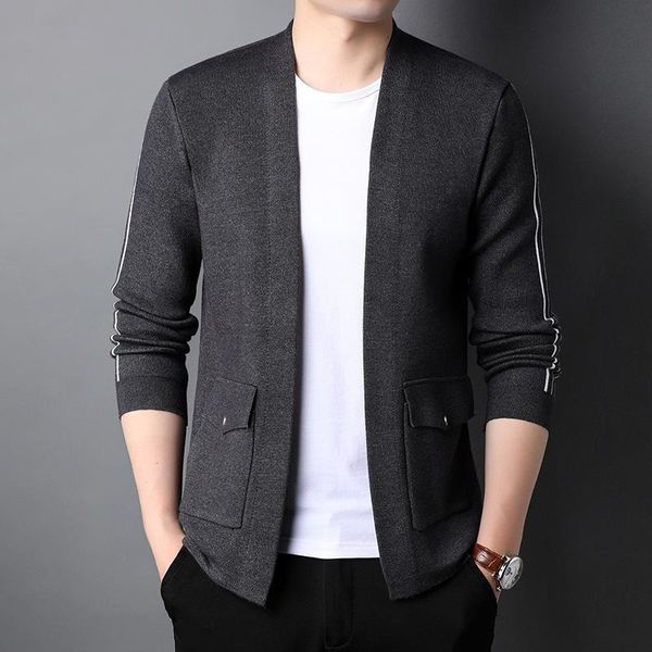 men's sweaters streetwear autum winter brand knit fashion cardigan men japanese sweater casual coats jacket clothing, White;black
men's sweaters streetwear autum winter brand knit fashion cardigan men japanese sweater casual coats jacket clothing, White;black