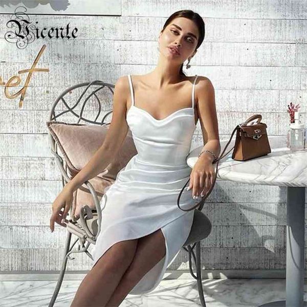 chic draped design white midi dress sleeveless backless celebrity party satin slip 210520, Black;gray
chic draped design white midi dress sleeveless backless celebrity party satin slip 210520, Black;gray