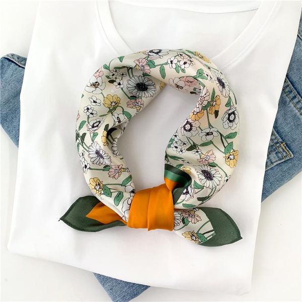 real silk elegant floral scarf women small square scarves neckerchief bandana print neck hairband female foulard, Blue;gray
real silk elegant floral scarf women small square scarves neckerchief bandana print neck hairband female foulard, Blue;gray