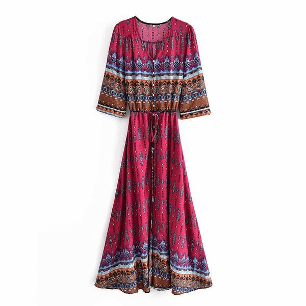 summer women tunic dress kaftan v-neck fashion vintage elegant casual woman printed boho maxi dress femme robe 210709, Black;gray
summer women tunic dress kaftan v-neck fashion vintage elegant casual woman printed boho maxi dress femme robe 210709, Black;gray