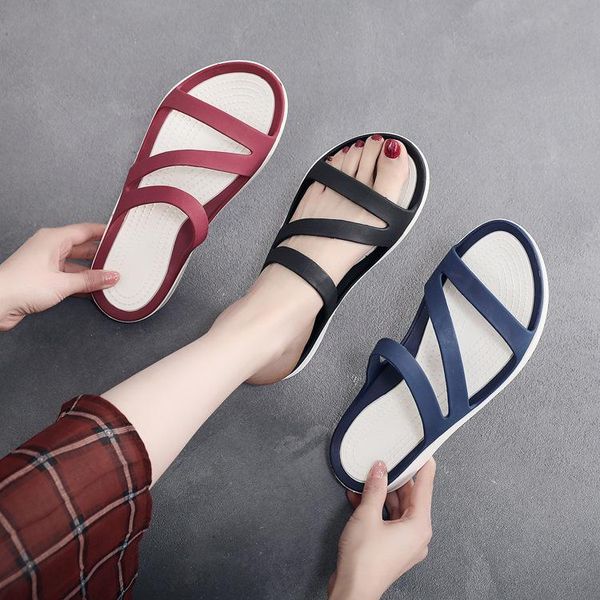 slippers women summer soft bottom wear sandals and trend beach fashion casual shoes pullover word drag comfortable, Black
slippers women summer soft bottom wear sandals and trend beach fashion casual shoes pullover word drag comfortable, Black