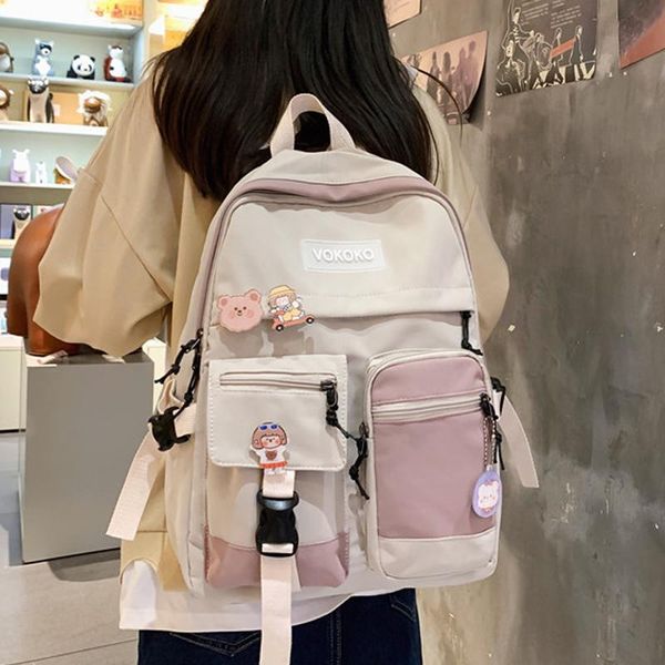 enopella women backpack fashion for teenager kawaii ladies waterproof cute nylon school bag bookbag girl students female mochila
enopella women backpack fashion for teenager kawaii ladies waterproof cute nylon school bag bookbag girl students female mochila