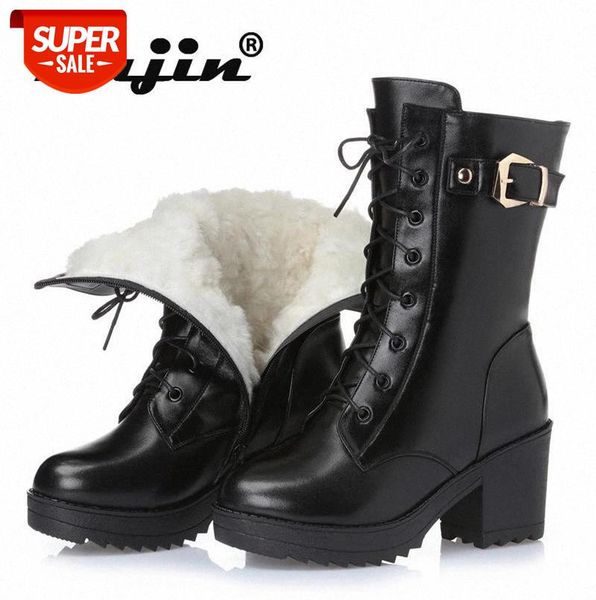 fujin wool women winter boot warm genuine leather med heel fur warm plush shoes high heel boots platform for women snow boots #y84l
fujin wool women winter boot warm genuine leather med heel fur warm plush shoes high heel boots platform for women snow boots #y84l