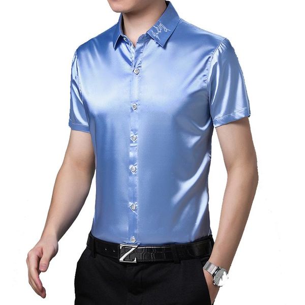 men's casual shirts 100% polyester shirt men summer clothing short sleeve plus size 3xl 4xl 100kg solid business fashion a06260922, White;black
men's casual shirts 100% polyester shirt men summer clothing short sleeve plus size 3xl 4xl 100kg solid business fashion a06260922, White;black