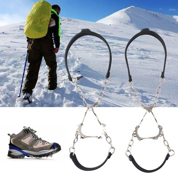 cords, slings and webbing 6 teeth shoe spikes outdoor chain ice gripper cleats crampons non-slip silicone cover for winter sports snow walki
cords, slings and webbing 6 teeth shoe spikes outdoor chain ice gripper cleats crampons non-slip silicone cover for winter sports snow walki