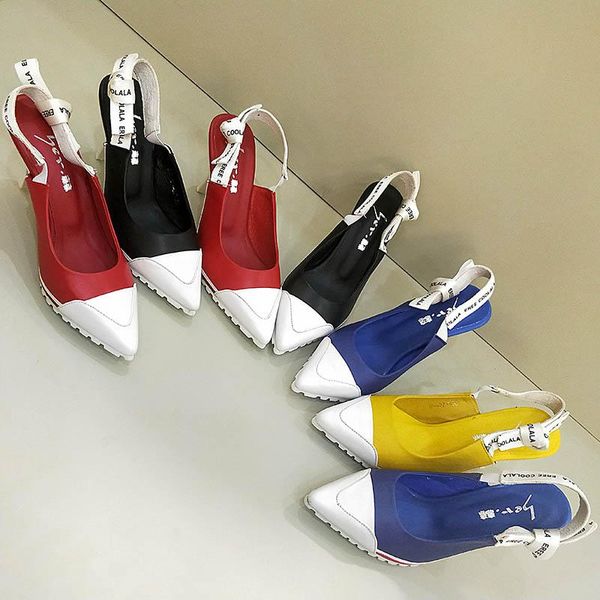 dress shoes 2021 shallow women sandals ankle strap high heel female student pointed toe summer girl, Black
dress shoes 2021 shallow women sandals ankle strap high heel female student pointed toe summer girl, Black