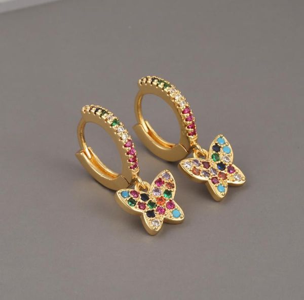 dangle & chandelier european and american micro-inlaid zircon butterfly earrings fashion ladies colorful, Silver
dangle & chandelier european and american micro-inlaid zircon butterfly earrings fashion ladies colorful, Silver