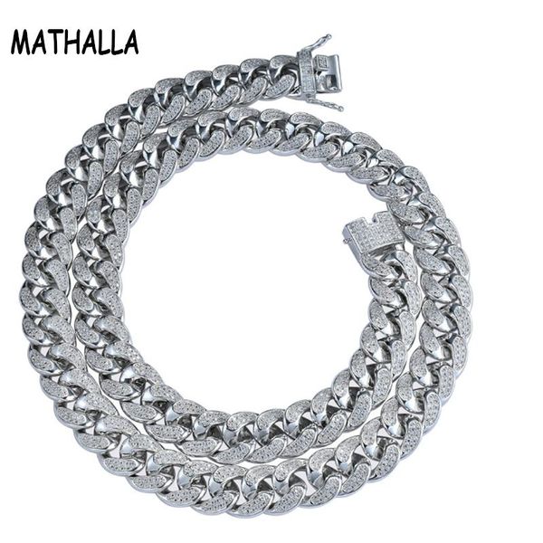 selling hip-hop men's cuban gold chain 18mm three-dimensional micro-inlaid zircon necklace water wave in europe and am chains, Silver
selling hip-hop men's cuban gold chain 18mm three-dimensional micro-inlaid zircon necklace water wave in europe and am chains, Silver
