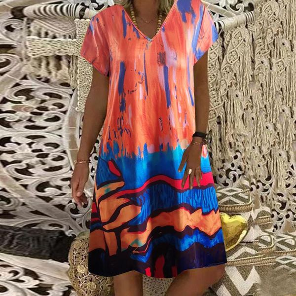 maternity dresses 2021 boho clothes for women loose v-neck short sleeve tie-dye print party vestidos de mujer#30, White
maternity dresses 2021 boho clothes for women loose v-neck short sleeve tie-dye print party vestidos de mujer#30, White