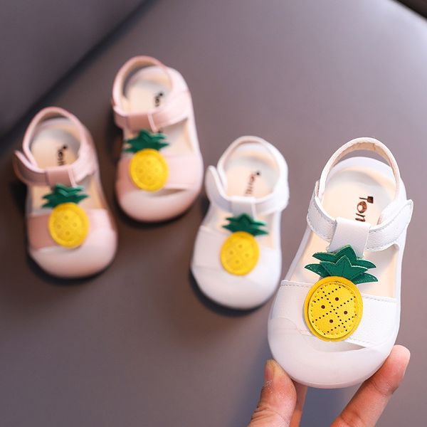 girls sandals summer 2021 new princess shoes baby toddler shoes korean little girl cute pineapple non-slip soft bottom sandals, Black;red
girls sandals summer 2021 new princess shoes baby toddler shoes korean little girl cute pineapple non-slip soft bottom sandals, Black;red