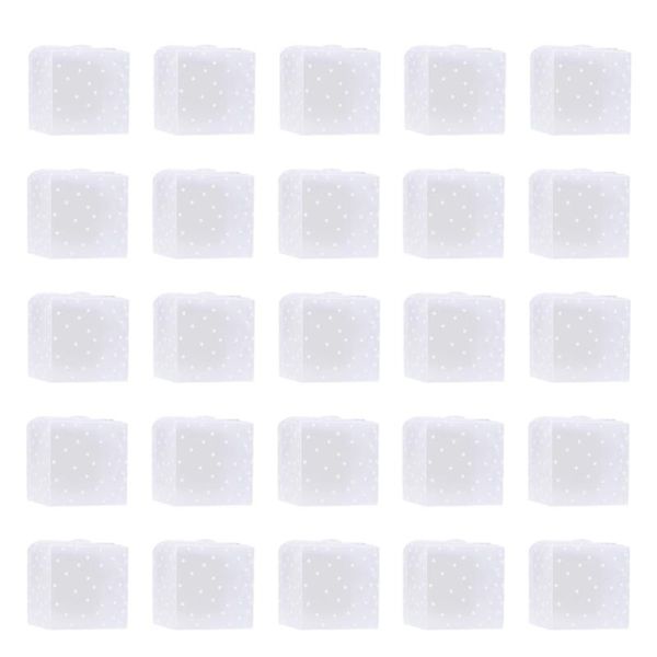 gift wrap 50pcs translucence candy box pvc dot boxes chocolate treat wedding party favor - 4x4x4cm
gift wrap 50pcs translucence candy box pvc dot boxes chocolate treat wedding party favor - 4x4x4cm