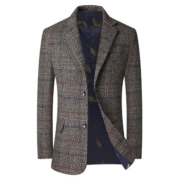 men's suits & blazers autumn men's striped high-quality slim fit show figure british plaid business office casual suit jacket man c, White;black
men's suits & blazers autumn men's striped high-quality slim fit show figure british plaid business office casual suit jacket man c, White;black