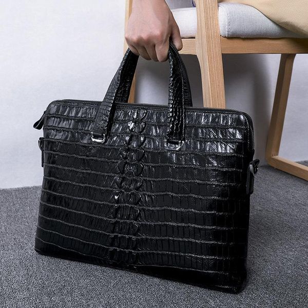 special offer luxury alligator pattern genuine leather men handbag casual shoulder bag natural cow business briefcase briefcases
special offer luxury alligator pattern genuine leather men handbag casual shoulder bag natural cow business briefcase briefcases