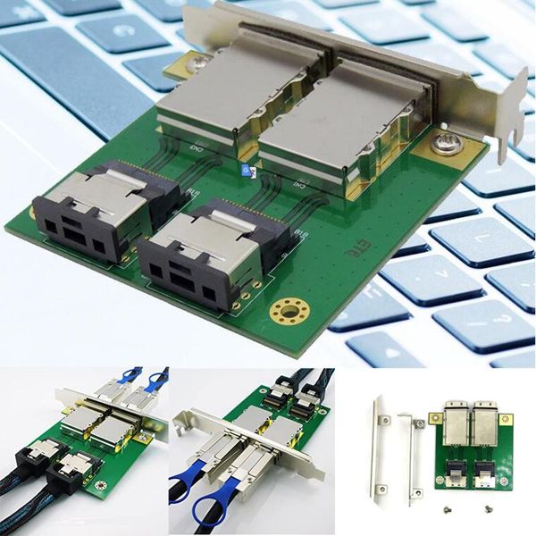 fast deliver 2port internal sff-8087 to external 8088 pci- mini sas- 26p adapter raid cable complemento de computadora pci-e computer cables
fast deliver 2port internal sff-8087 to external 8088 pci- mini sas- 26p adapter raid cable complemento de computadora pci-e computer cables