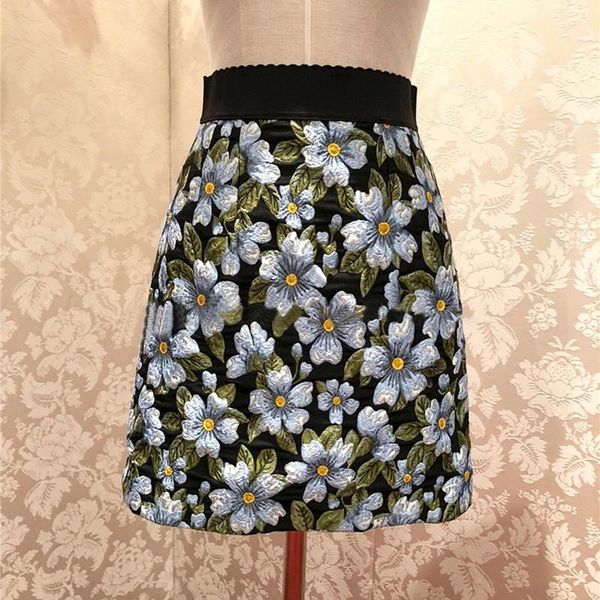 skirts runway designers elegant jacquard a-line mini womens 2021 summer vintage waist skirt faldas, Black
skirts runway designers elegant jacquard a-line mini womens 2021 summer vintage waist skirt faldas, Black
