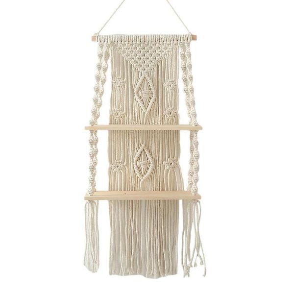 other home decor macrame shelf 2 tier woven tapestry handmade boho decorative floating shelves bohemian wall-mounted storage for
other home decor macrame shelf 2 tier woven tapestry handmade boho decorative floating shelves bohemian wall-mounted storage for