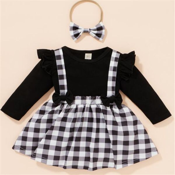 fashion children girls clothing sets autumn kids girls baby flying sleeve t-shirts+plaid a-line skirts+ bow headbands xmas clothes, White
fashion children girls clothing sets autumn kids girls baby flying sleeve t-shirts+plaid a-line skirts+ bow headbands xmas clothes, White