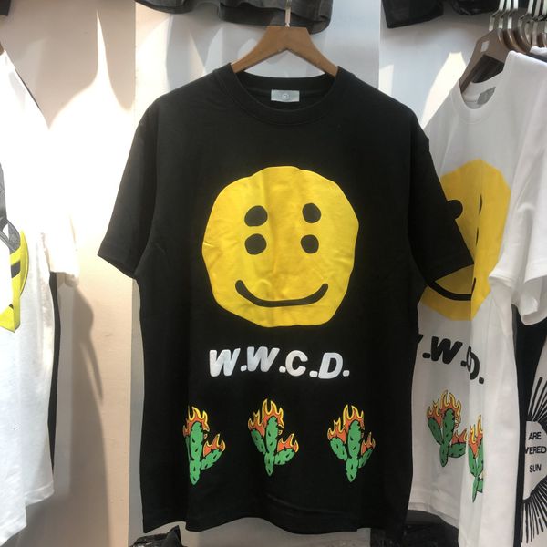 men's t-shirts cactus w.c.d.t foam printing short sleeve kanye cpfm w.c.d., White;black
men's t-shirts cactus w.c.d.t foam printing short sleeve kanye cpfm w.c.d., White;black
