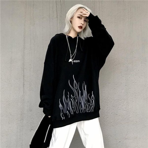 women's hoodies & sweatshirts streetwear hip hop style print hooded women clothing loose casual fashion harajuku pullover autumn fall, Black
women's hoodies & sweatshirts streetwear hip hop style print hooded women clothing loose casual fashion harajuku pullover autumn fall, Black