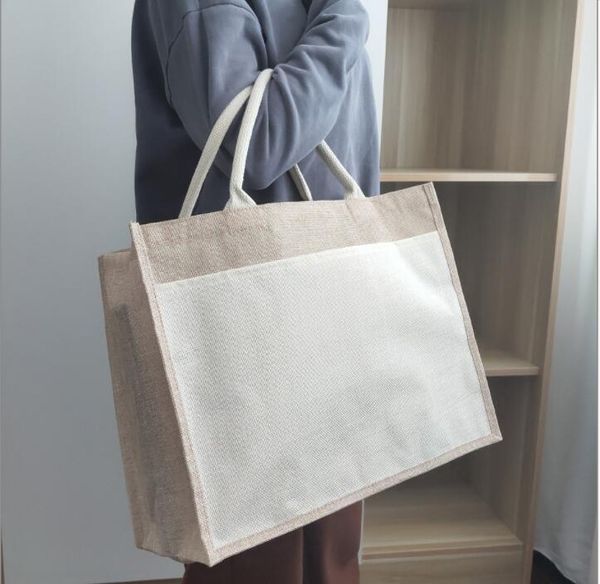 dhl50pcs stuff sacks sublimation diy white blank horizontal fund jute large capacity handbag
dhl50pcs stuff sacks sublimation diy white blank horizontal fund jute large capacity handbag