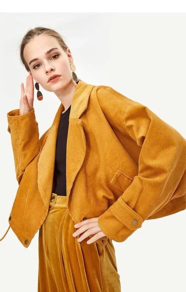 women's jackets women a0911u12 autumn products in europe and the loose corduroy jacket # 1259, Black;brown
women's jackets women a0911u12 autumn products in europe and the loose corduroy jacket # 1259, Black;brown