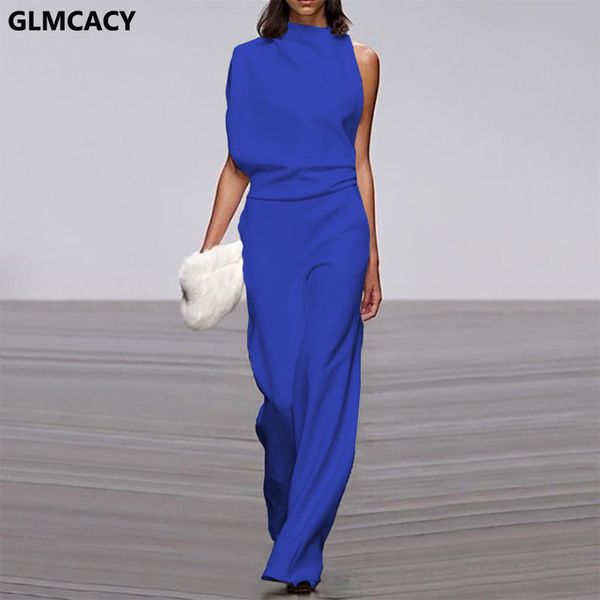 12 colors women elegant solid one shoulder long jumpsuit ladies romper loose overalls fashion wide leg workwear, Black;white
12 colors women elegant solid one shoulder long jumpsuit ladies romper loose overalls fashion wide leg workwear, Black;white