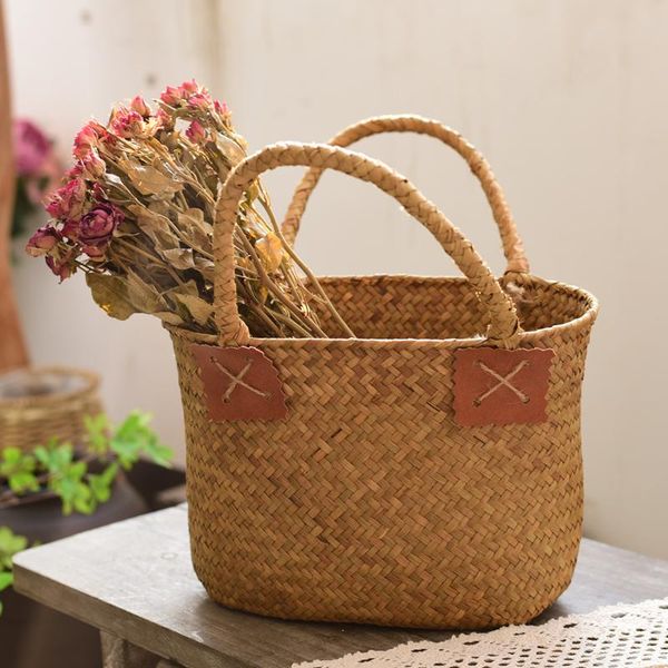 storage baskets straw flower basket portable woven rattan arrangement dry living room
storage baskets straw flower basket portable woven rattan arrangement dry living room