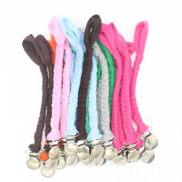pacifiers# kids cotton pacifier chain/clip born nipple rope baby hand made weaving candy colors appease teething soother chew toy
pacifiers# kids cotton pacifier chain/clip born nipple rope baby hand made weaving candy colors appease teething soother chew toy