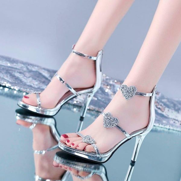 dress shoes brand women sandals summer high heels leather peep toes buckle strap woman party shining sandalia mujer zipper sanda, Black
dress shoes brand women sandals summer high heels leather peep toes buckle strap woman party shining sandalia mujer zipper sanda, Black