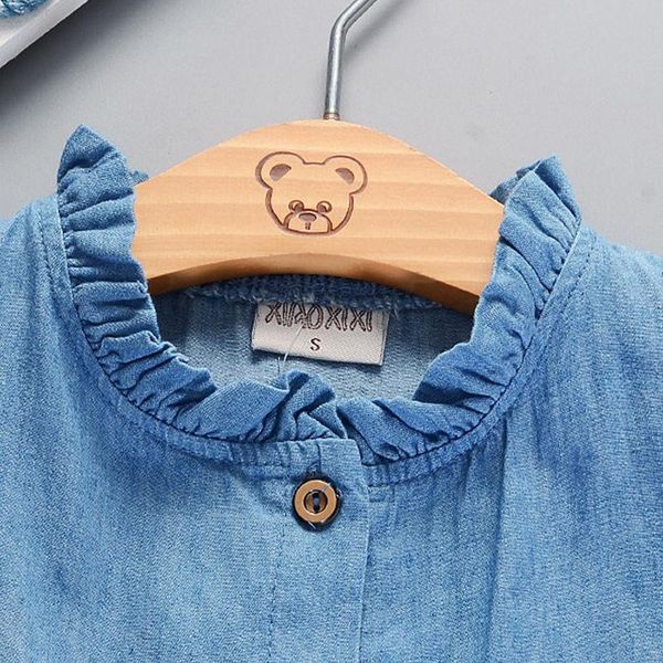 girl's dresses 2021 summer denim baby girl princess dress toddler kid party clothes 0-24m, Red;yellow
girl's dresses 2021 summer denim baby girl princess dress toddler kid party clothes 0-24m, Red;yellow