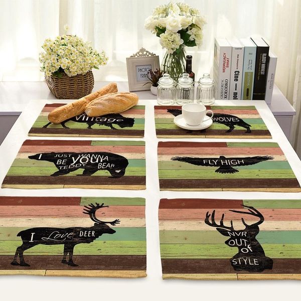 mats & pads cartoon animal wolf kitchen decoration accessories dinning table placemat for dining cloth
mats & pads cartoon animal wolf kitchen decoration accessories dinning table placemat for dining cloth
