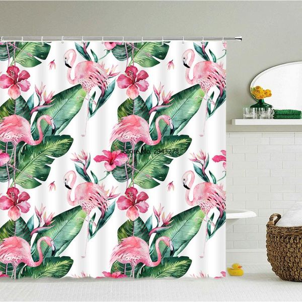 shower curtains pink flamingo flowers bathroom curtain waterproof polyester cloth with hooks large size 240x180
shower curtains pink flamingo flowers bathroom curtain waterproof polyester cloth with hooks large size 240x180