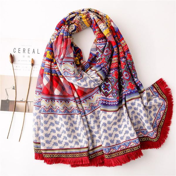 scarves fashion head scarf 2021 women girls spring autumn designer long bohemian ethnic soft print tassels wrap shawl stole, Blue;gray
scarves fashion head scarf 2021 women girls spring autumn designer long bohemian ethnic soft print tassels wrap shawl stole, Blue;gray