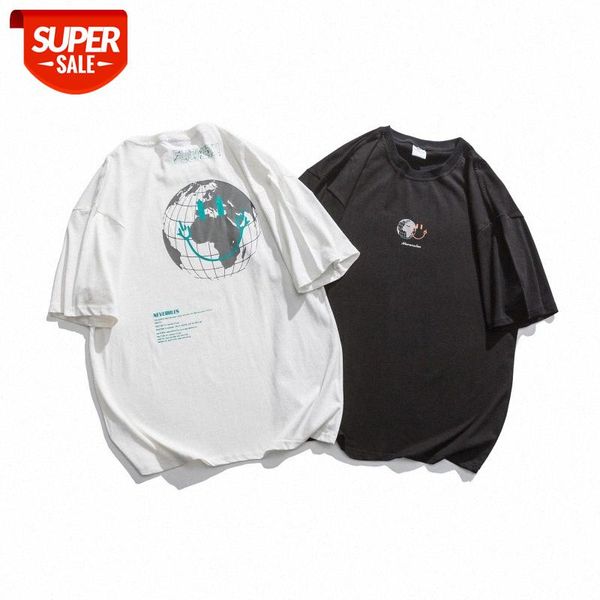 mansclot smiley earth print short sleeve t-shirt male half couple #cn4e, White;black
mansclot smiley earth print short sleeve t-shirt male half couple #cn4e, White;black