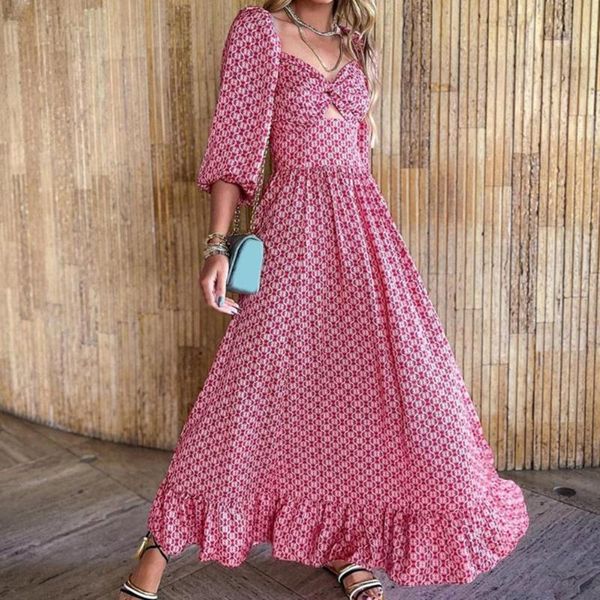 casual dresses summer beach maxi dress women ladies ethnic printing wide hem hollow out lantern sleeve red party robe, Black;gray
casual dresses summer beach maxi dress women ladies ethnic printing wide hem hollow out lantern sleeve red party robe, Black;gray