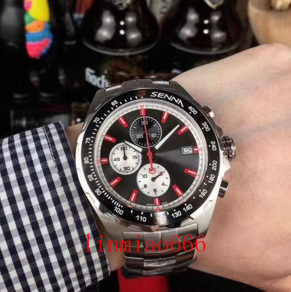 mens designer watches chronograph quartz movement montre de luxe ss fashion sports wristwatch relogio masculino male clock gift, Slivery;brown
mens designer watches chronograph quartz movement montre de luxe ss fashion sports wristwatch relogio masculino male clock gift, Slivery;brown
