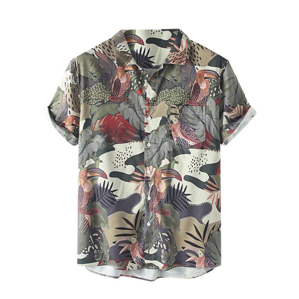 fashion harujuku men shirt 2021 spring summer casual slim printed short sleeve hawaii beach shirts blouse men's, White;black
fashion harujuku men shirt 2021 spring summer casual slim printed short sleeve hawaii beach shirts blouse men's, White;black