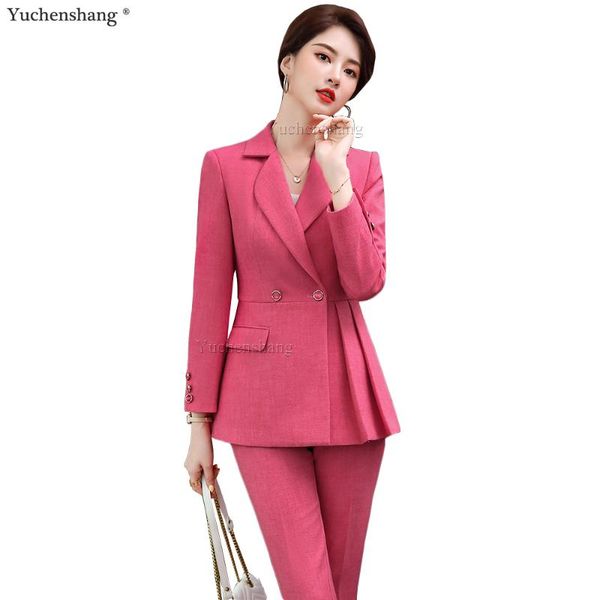 arrival green blue red solid 2 piece set pant suit women elegant plus size 5xl ruffle jacket and lady blazer women's two pants, White
arrival green blue red solid 2 piece set pant suit women elegant plus size 5xl ruffle jacket and lady blazer women's two pants, White