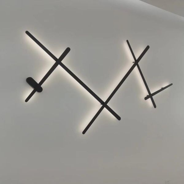 wall lamp modern led light line simple design indoor home decor lighting living room aisle corridor bedroom lights
wall lamp modern led light line simple design indoor home decor lighting living room aisle corridor bedroom lights