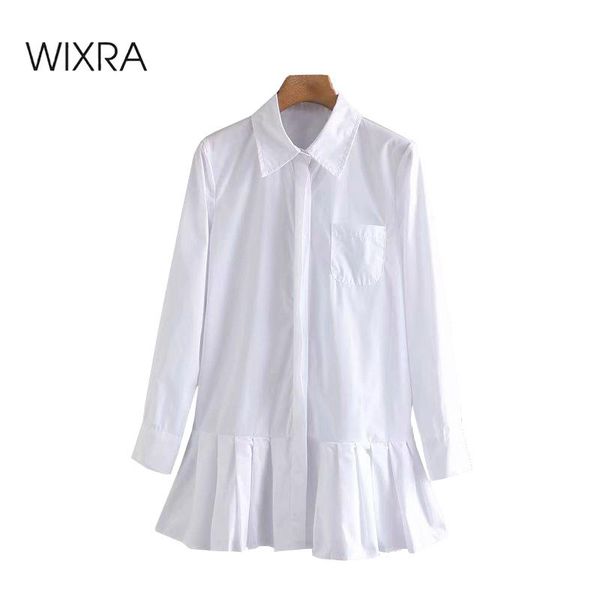 casual dresses wixra long sleeve dress womens pleated turn-down collar elegant white short shirts clothes 2021 summer autumn, Black;gray
casual dresses wixra long sleeve dress womens pleated turn-down collar elegant white short shirts clothes 2021 summer autumn, Black;gray