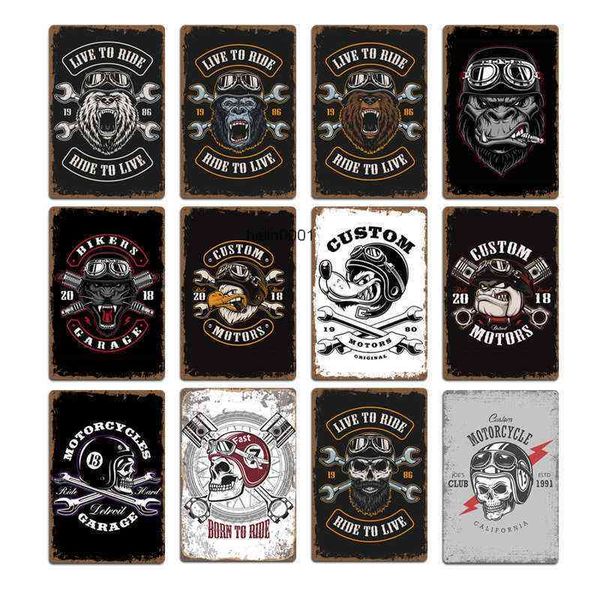 2021 new motorcycle skull wolf signs plaques pub club wall decoration vintage metal tin sign home garage decor art postersa
2021 new motorcycle skull wolf signs plaques pub club wall decoration vintage metal tin sign home garage decor art postersa