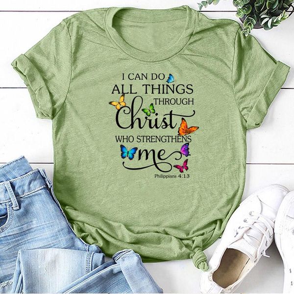butterflies i can do t shirts all things philippians 4:13 printing t-shirts women casual for fashion ropa mujer, White
butterflies i can do t shirts all things philippians 4:13 printing t-shirts women casual for fashion ropa mujer, White