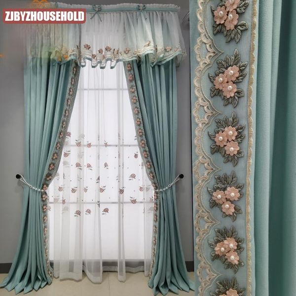 curtain & drapes french romantic princess style lace stitching curtains blackout for living room bedroom bay window customized products
curtain & drapes french romantic princess style lace stitching curtains blackout for living room bedroom bay window customized products
