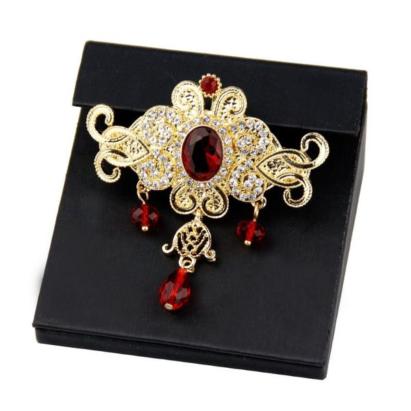 pins, brooches sunspicems fashion crystal rhinestone women brooch gold color arab ethnic wedding jewelry morocco caftan pins gift 2021, Gray
pins, brooches sunspicems fashion crystal rhinestone women brooch gold color arab ethnic wedding jewelry morocco caftan pins gift 2021, Gray