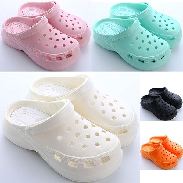 2021 womens summer thick-soled hole shoes ladies height increase shoe black white orange pink girls women beach classic sandals slippers fiv
2021 womens summer thick-soled hole shoes ladies height increase shoe black white orange pink girls women beach classic sandals slippers fiv